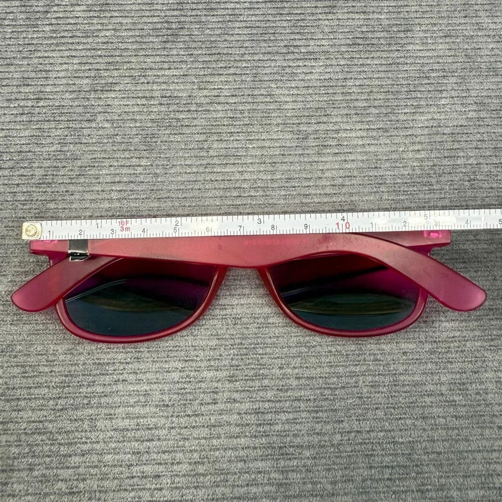 Zoo York Sunglasses Pink Translucent Frames Blue Mirrored Lens 20050-822650 Y2k